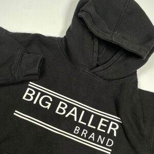Big Baller Brand Black Hoodie XL Kids Pullover Sweatshirt BBB‎ Logo